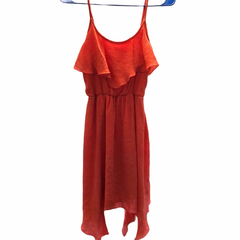 Boho coral dress. Size small